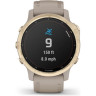 Часы GARMIN 6S PRO SOLAR LIGHT GOLD WITH LIGHT SAND BAND 010-02409-11