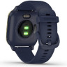 Часы GARMIN VENU SQ – MUSIC EDITION ROSE GOLD ALUMINUM BEZEL WITH BLACK CASE AND SILICONE BAND 10804