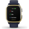 Часы GARMIN VENU SQ – MUSIC EDITION ROSE GOLD ALUMINUM BEZEL WITH BLACK CASE AND SILICONE BAND 10804