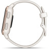 Часы GARMIN VENU SQ 2 – MUSIC EDITION PEACH GOLD ALUMINUM BEZEL WITH IVORY CASE AND SILICONE BAND 010-02700-11