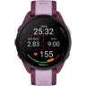 Смарт-часы GARMIN FORERUNNER 165 MUSIC, силиконовый ремешок ягодно-сиреневый 010-02863-33